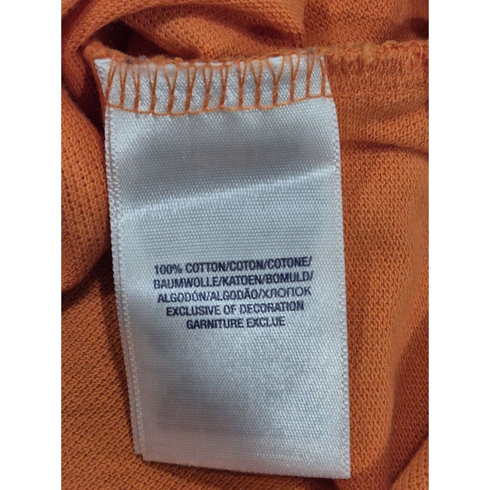 Polo Ralph Lauren Big Pony Long Sleeve Cotton Polo Orange Youth Boys XL (18-20) - Picture 6 of 7